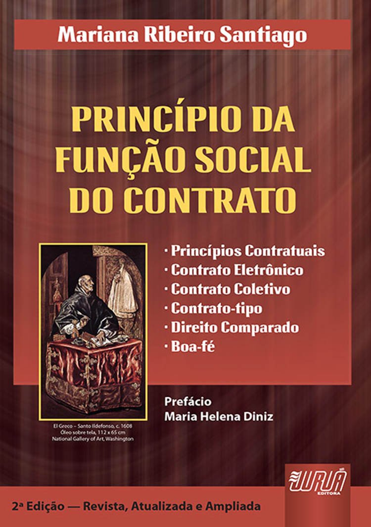 capítulo por capítulo baixar Princípio da Função Social do Contrato, O - Prefácio de Maria Helena Diniz: • Princípio Contratual • Contrato Eletrônico • Contrato Coletivo • Contrato-tipo • Direito Comparado