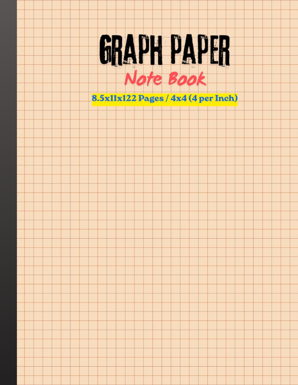 capítulo por capítulo baixar 4 x 4 Graph Paper Notebook: 8.5 × 11-Inch Grid Paper Composition Book with 4 Squares per Inch for Math, Drawing, Design, Engineering, Crafts & Everyday Ideas