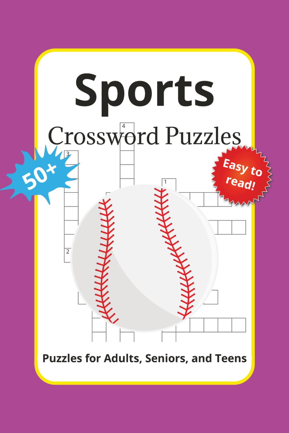 capítulo por capítulo baixar Sports Crossword Puzzles: Crossword Puzzles with Easy to Read Print about Sports, Gear, Fun, and More | 6x9 inches, 120 pages | 50+ Puzzles... Gift for Vacations, Holidays, and Relaxation