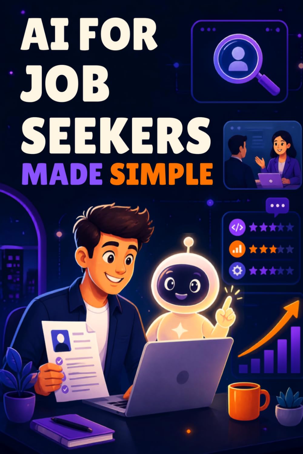 AI for Job Seekers Made Simple: Beginner's Guide to Finding Better Jobs, Building Skills, Improving Your Resume, and Preparing for Interviews with Artificial Intelligence baixar o livro de graça