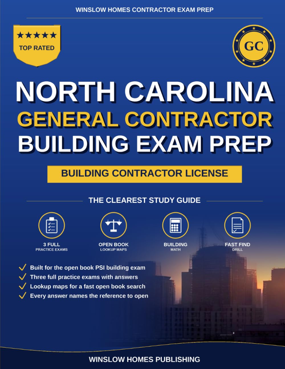 North Carolina General Contractor Building Exam Prep: Open Book Study Guide With 500+ Practice Questions, 3 Full Practice Exams, Lookup Maps, Math,... Try (Winslow Homes Contractor Exam Prep) baixar o livro de graça