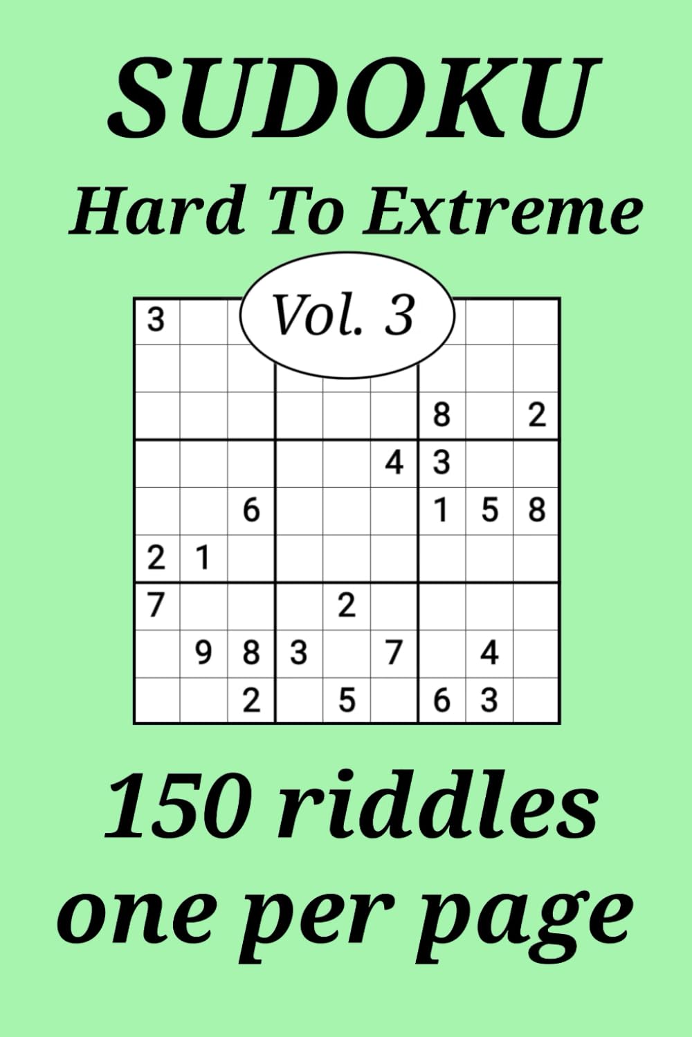 Sudoku Puzzles For Adults Hard To Extreme Vol. 3 baixar o livro de graça