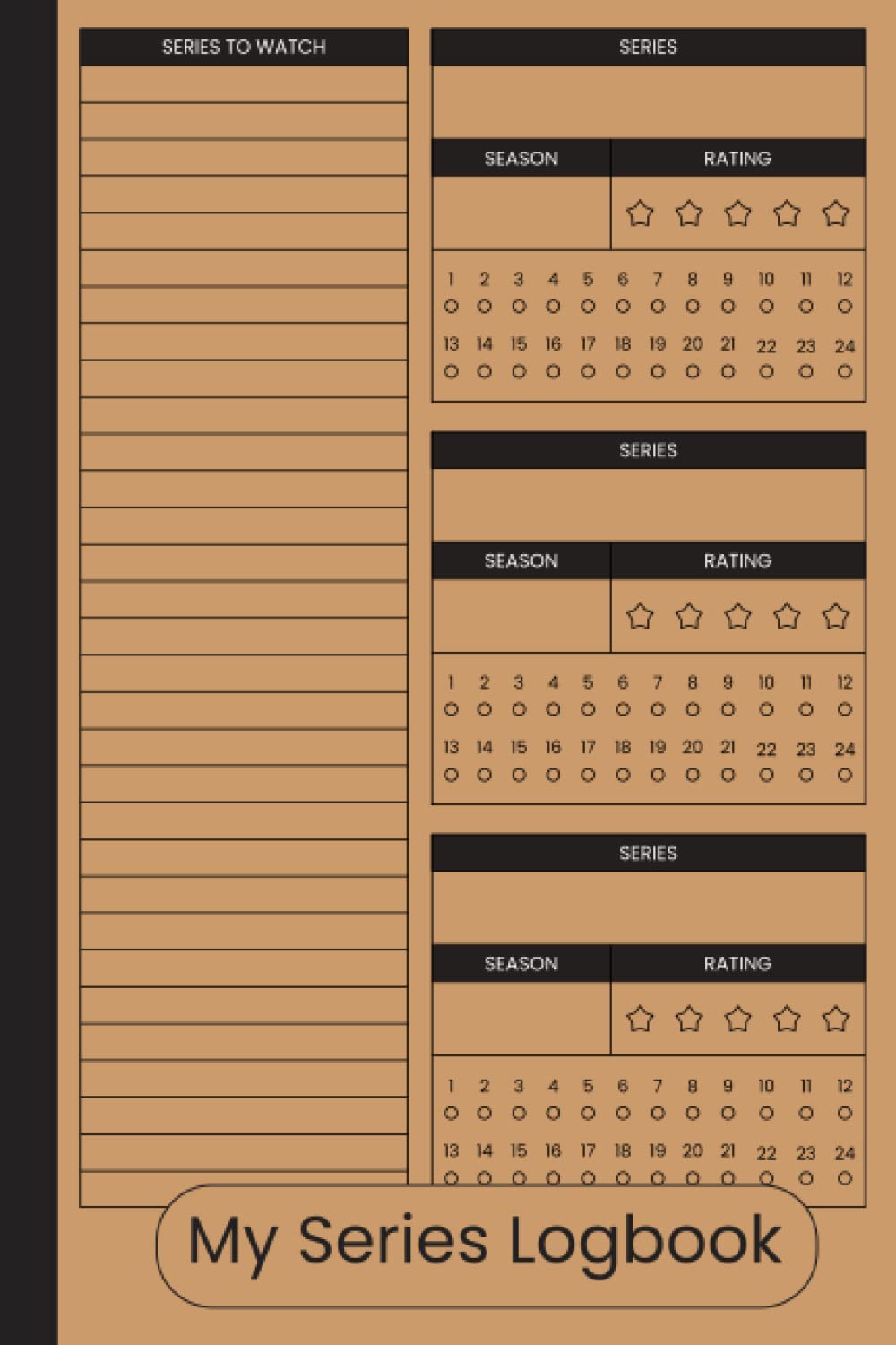 capítulo por capítulo baixar My Series Logbook: A Journal Tracker And Notebook To Record And Review Your Favorites Streaming And Tv Series