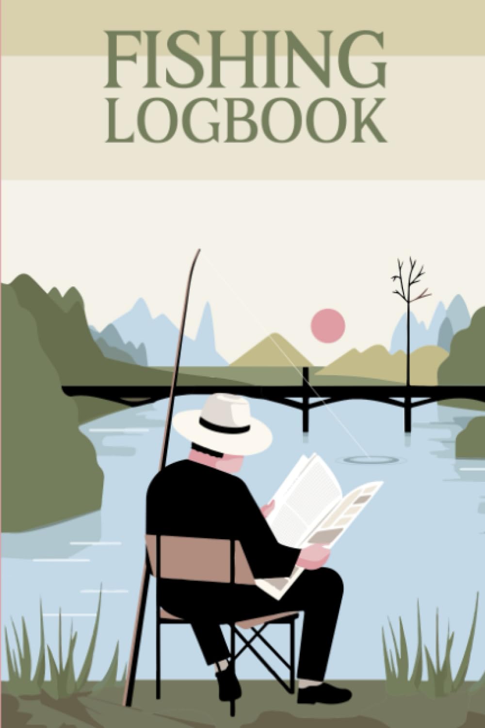 ler totalmente Fishing Log Book: Angle Fishing Log Book, Fishing Themed Journal, Fishing Log, 6x9 120 Page Fishing Planner (Water Temperature, Gear, Fish Bait, Angling Lover, Fishing Lover, Angler Lover,