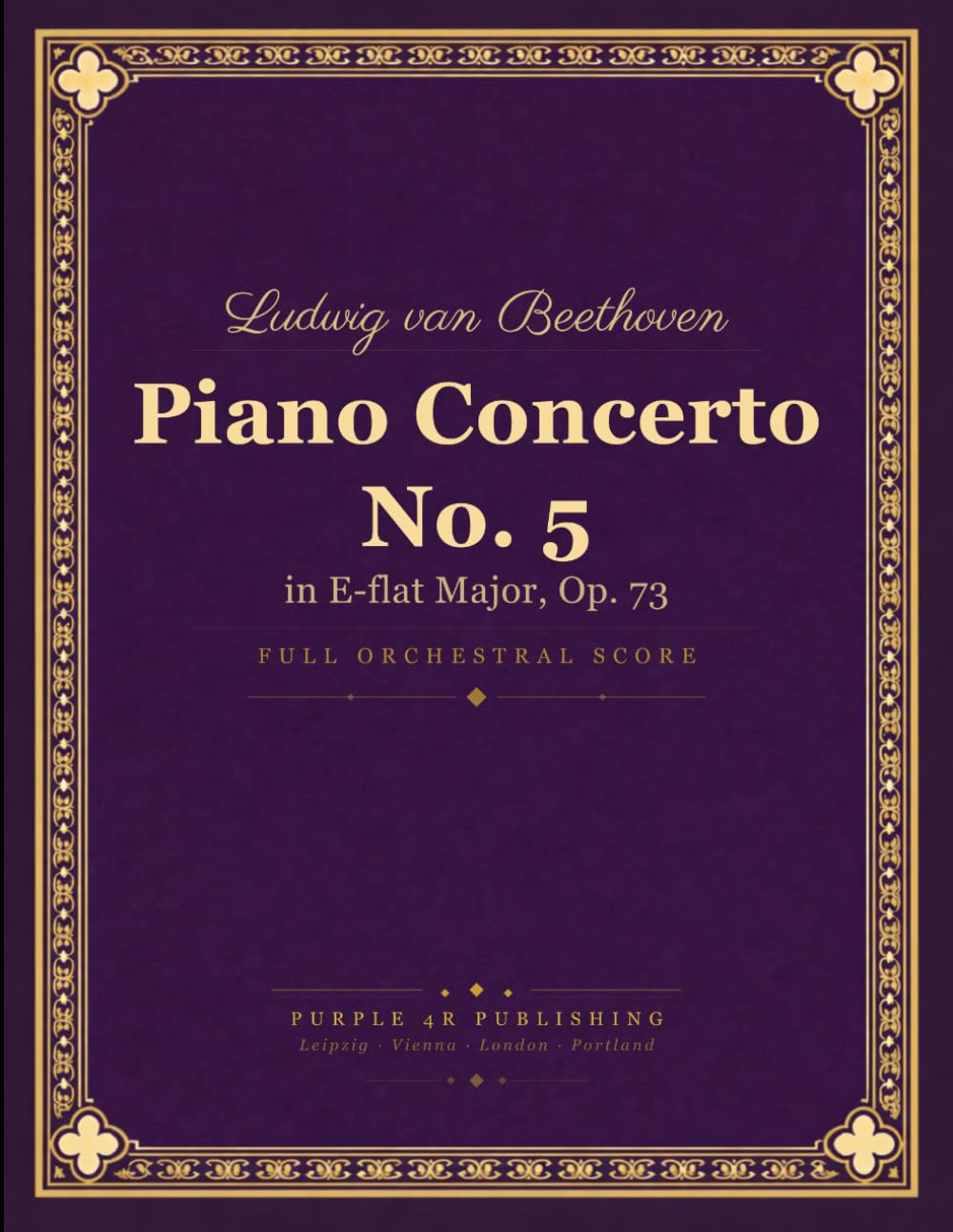 capítulo por capítulo baixar Beethoven: Piano Concerto No. 5 in E-flat Major, Op. 73 (Emperor) - Full Orchestral Score