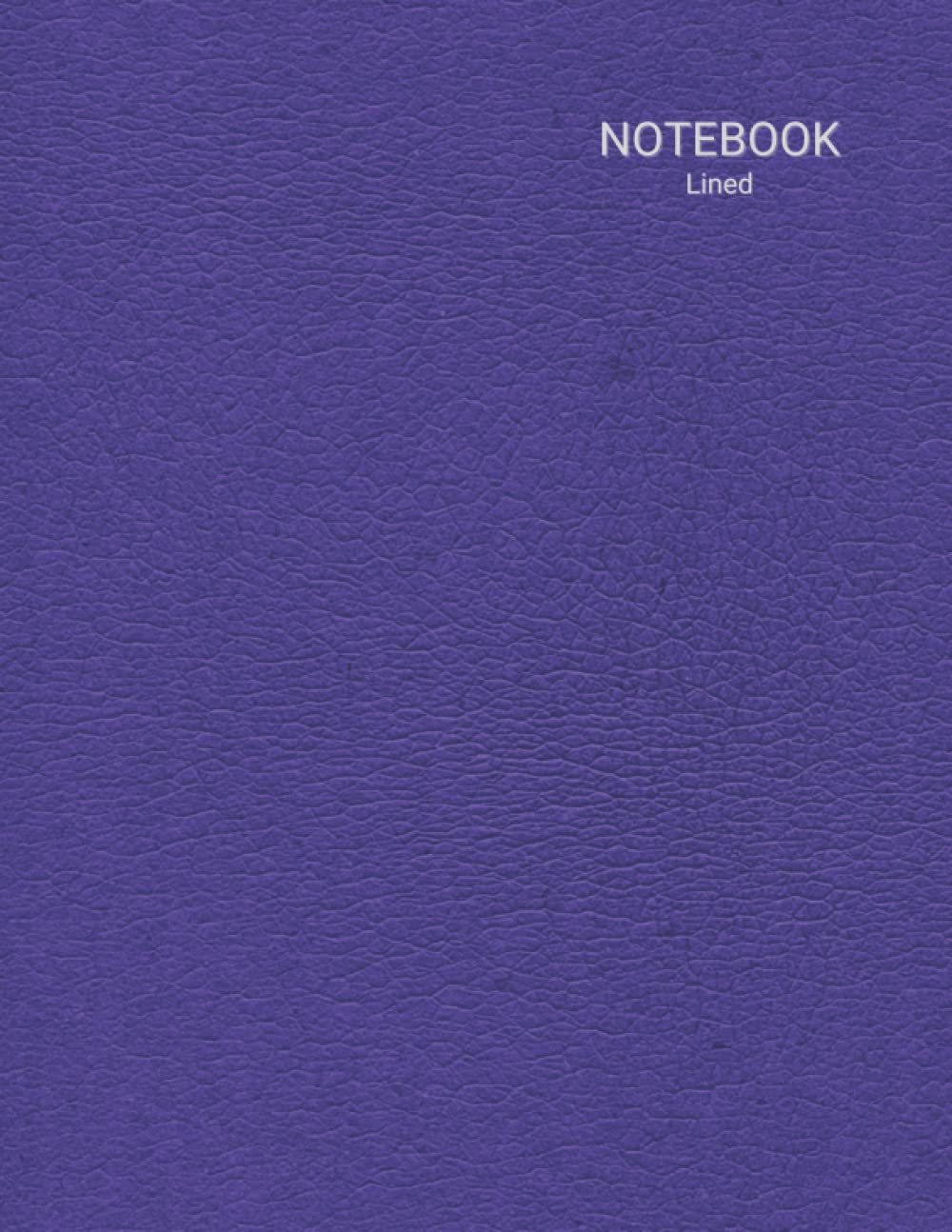 Notebook: Classic style lined notebook – 8.5x11 – 100 pages – Dark Slate Purple baixar o livro de graça