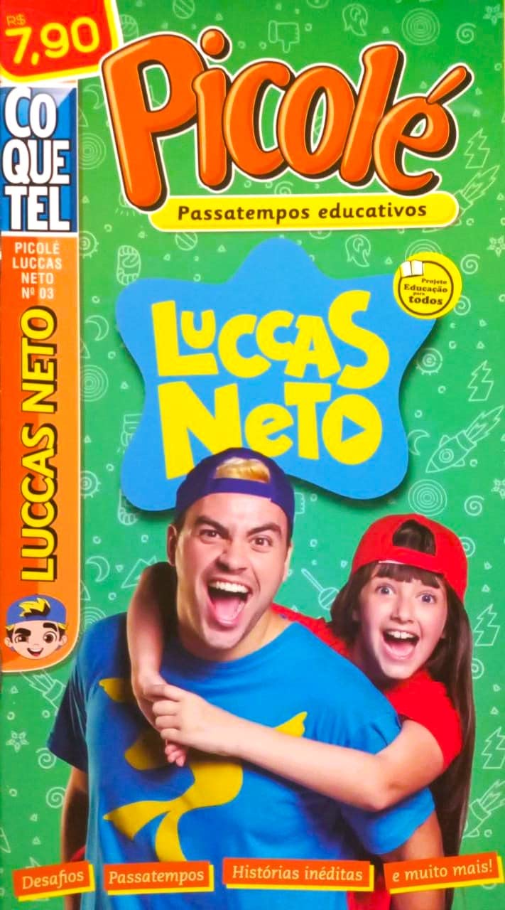 ler totalmente Picolé Lucas Neto 3 - Atividades e Passatempos Educativos Infantil - Coquetel