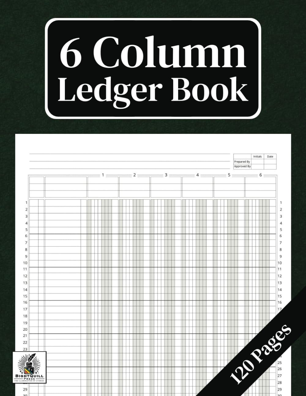 ler totalmente 6 Column Ledger Book: Simple Six Column for Bookkeeping and Accounting | Income and Expense Log Book for Small Business and Personal Use | 120 Pages, 8.5 x 11 Inches