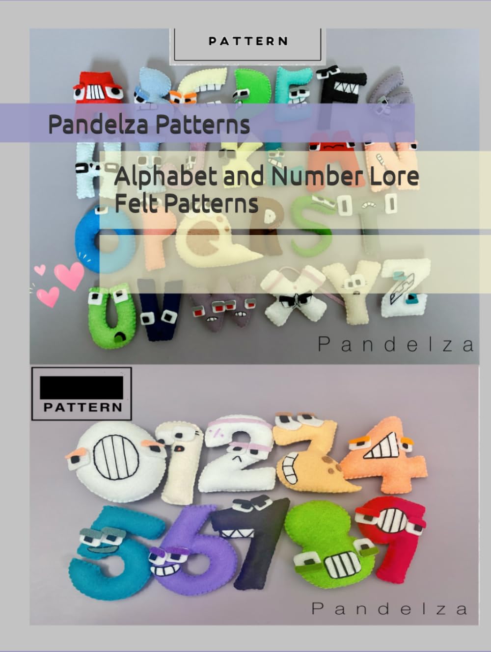 ler totalmente Alphabet and Number Lore Felt Patterns