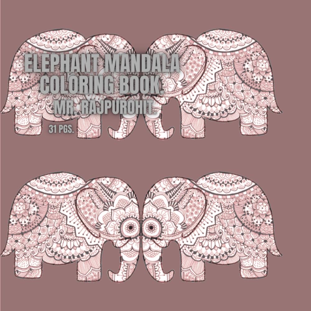 capítulo por capítulo baixar ELEPHANT MANDALA COLORING BOOK