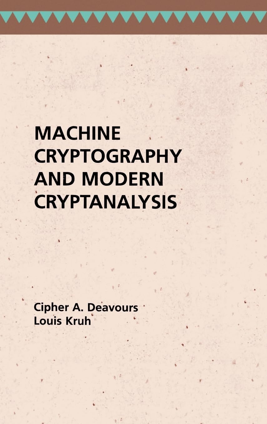 Machine Cryptography and Modern Cryptanalysis baixar o livro de graça