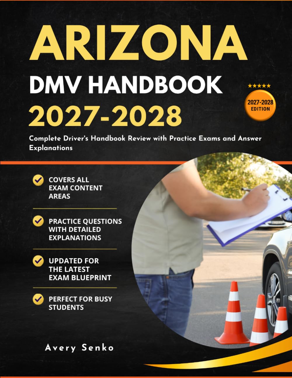 Arizona DMV Handbook 2027-2028: Complete Driver's Handbook Review with Practice Exams and Answer Explanations baixar o livro de graça