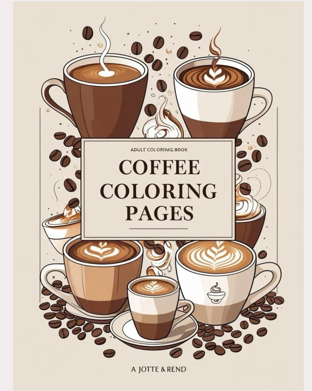 ler totalmente Coffee Coloring Pages: Relaxe, se inspire e viaje por cenas encantadoras de cafeterias (Portuguese Edition)