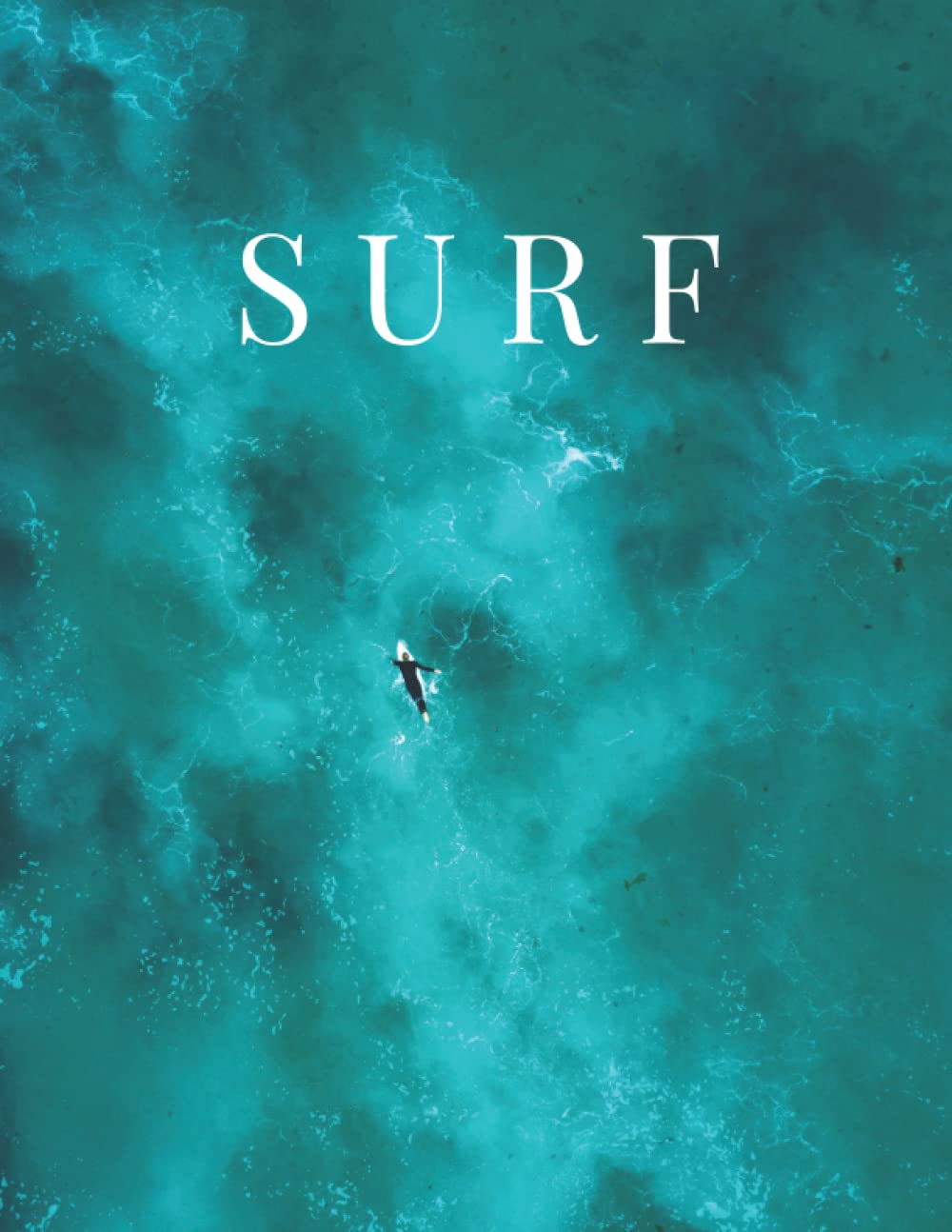 Surf: Decorative Coffee Table Book for Stacking and Shelves Interior Design and Home Decor