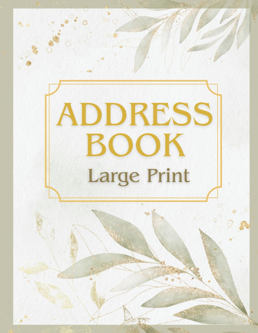 Address Book Large Print: Simple Address Organizer Designed for Seniors with Easy-to-Read Pages baixar o livro de graça