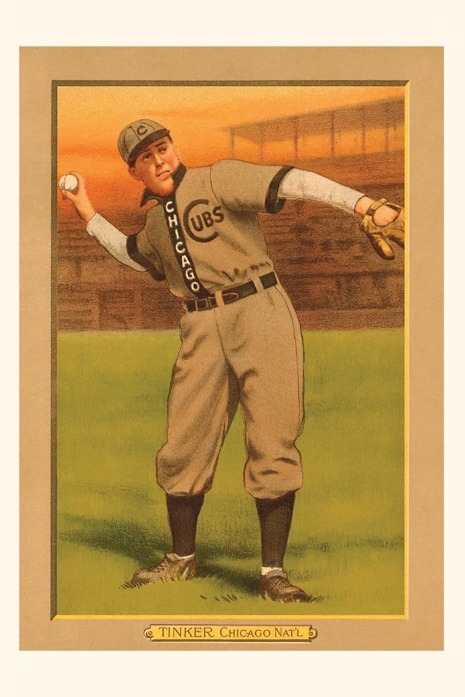 capítulo por capítulo baixar Vintage Journal Early Baseball Card, Joe Tinker