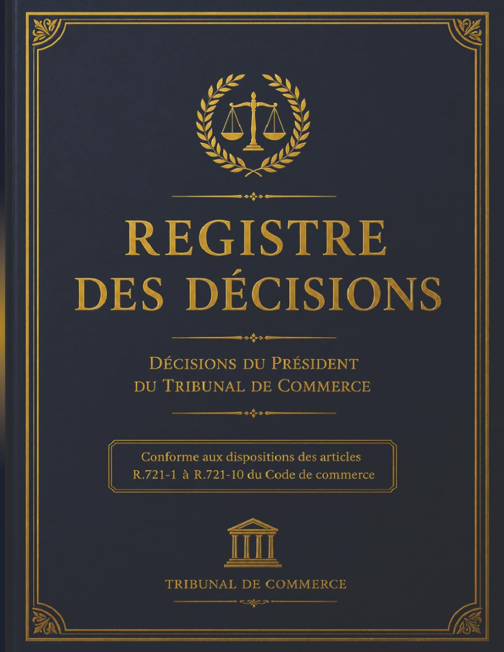 capítulo por capítulo baixar Registre des Décisions: Livre de bord juridique pour SASU, EURL, SARL et SAS | Registre officiel obligatoire pour l'enregistrement chronologique des... | Format A4, 120 pages (French Edition)