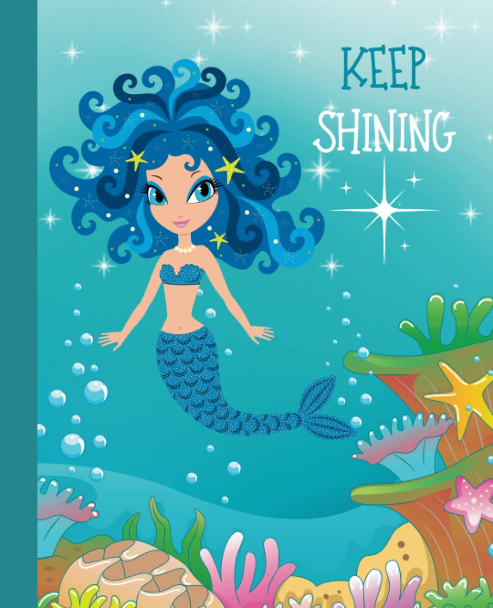 Keep Shining: Mermaid Notebook for Girls baixar o livro de graça