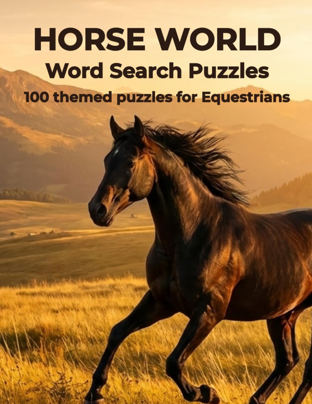 capítulo por capítulo baixar Horses World Word Search Puzzles: 100 themed puzzles for Equestrians