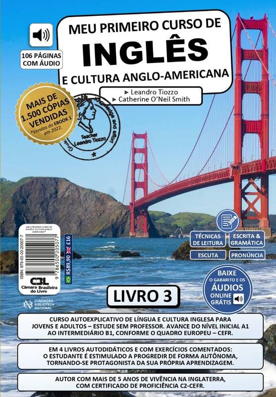 ler totalmente Meu Primeiro Curso de Inglês e Cultura Anglo-americana – LIVRO 3 (Com áudio)