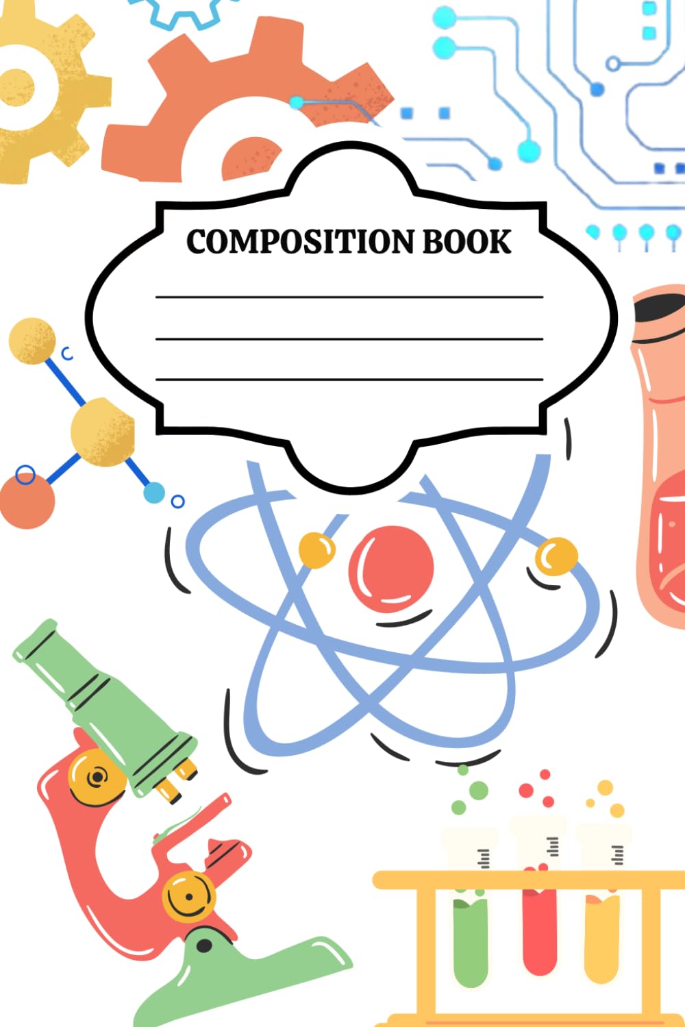 ler totalmente Science Composition Notebook