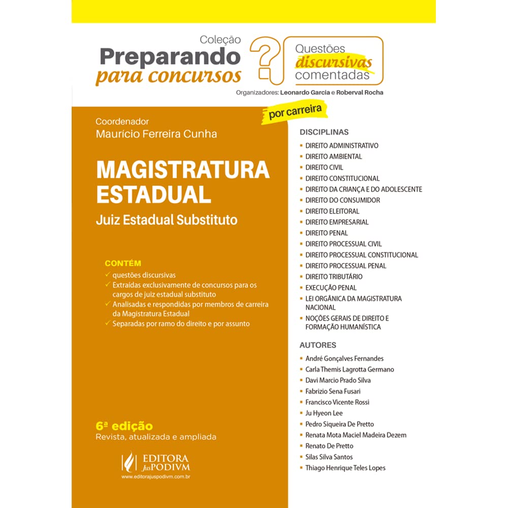 capítulo por capítulo baixar Preparando Para Concursos Magistratura Estadual Ju
