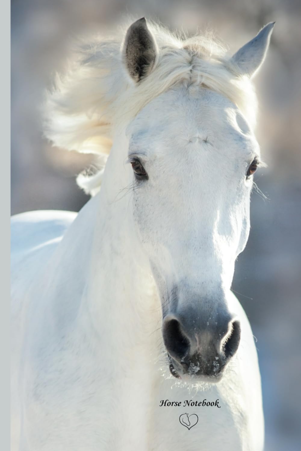 White Horse and Black Horse Notebook: Simple white lined paper of 120 pages. baixar o livro de graça