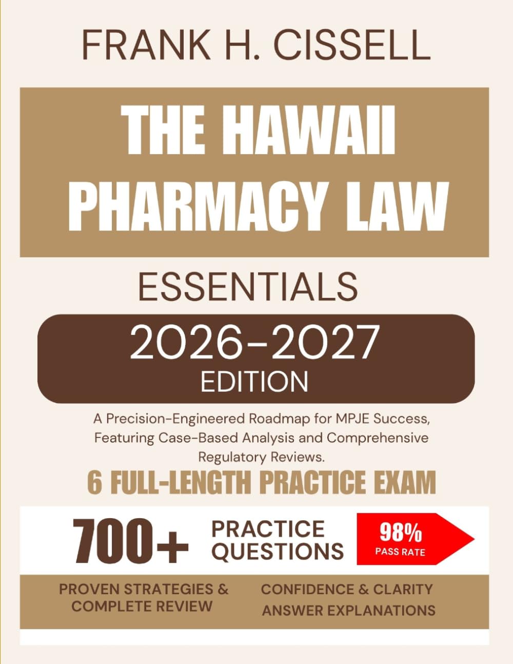 ler totalmente The Hawaii Pharmacy Law Essentials 2026-2027 Edition: A Precision-Engineered Roadmap for MPJE Success, Featuring Case-Based Analysis and Comprehensive Regulatory Reviews.