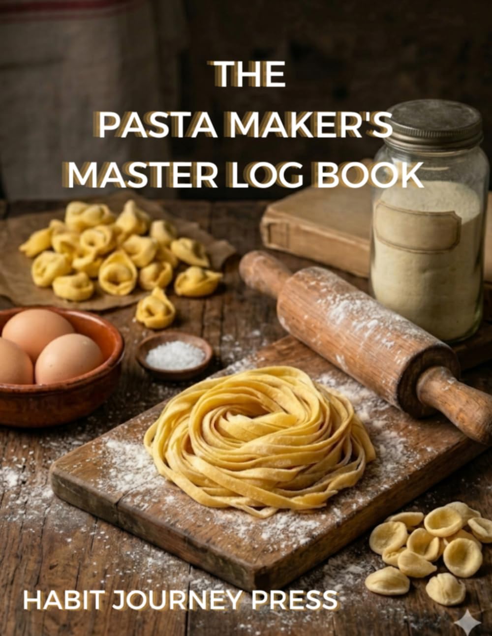 capítulo por capítulo baixar THE PASTA MAKER'S MASTER LOG BOOK: Perfect Your Dough Record Your Mastery Professional Journal for Tracking Flour Blends Hydration Levels and Kneading Time Handmade in Bologna Edition