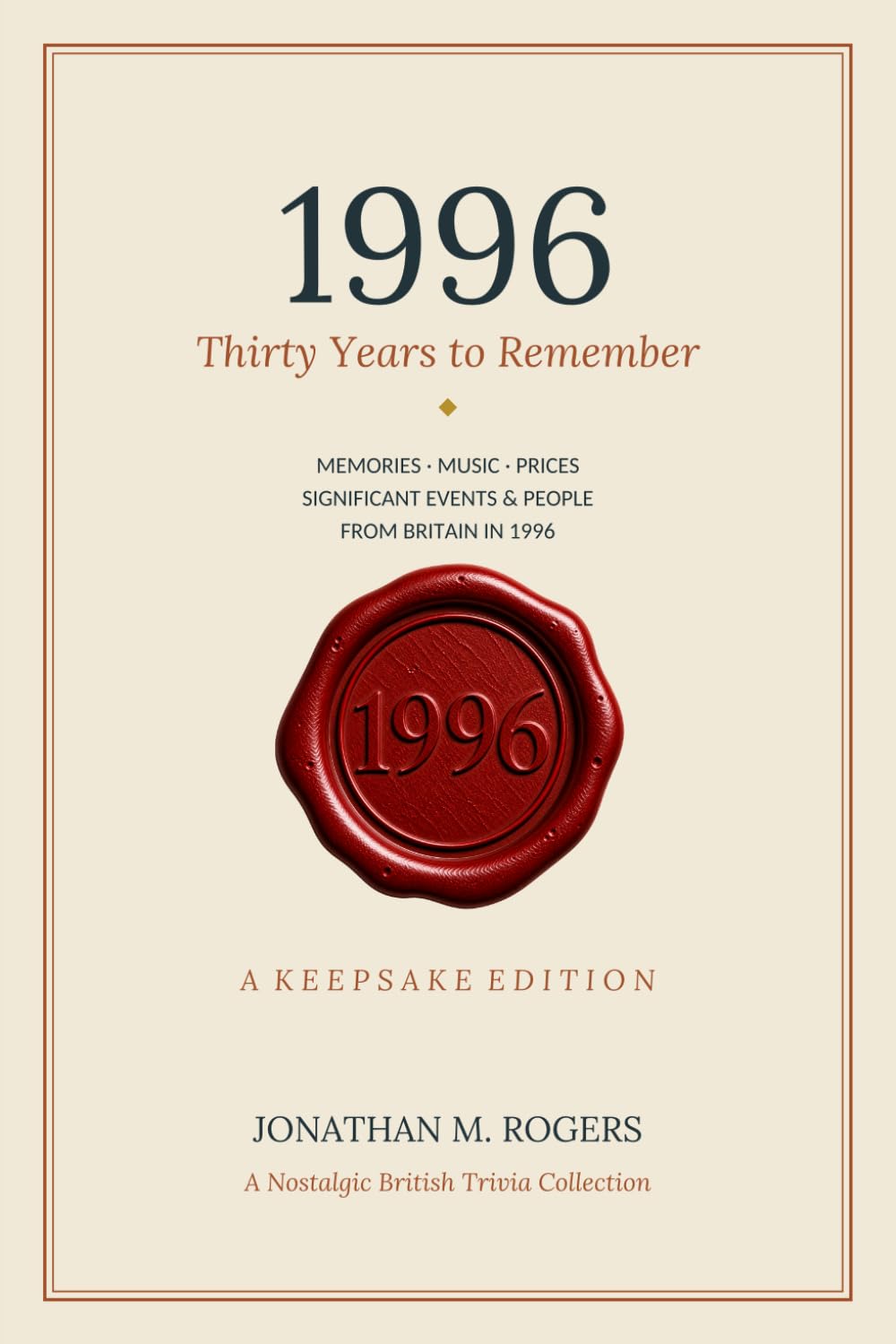 1996: A Year to Remember: A Nostalgic British Trivia Book of Memories, Music & Events from the Year You Said “I Do.” baixar o livro de graça
