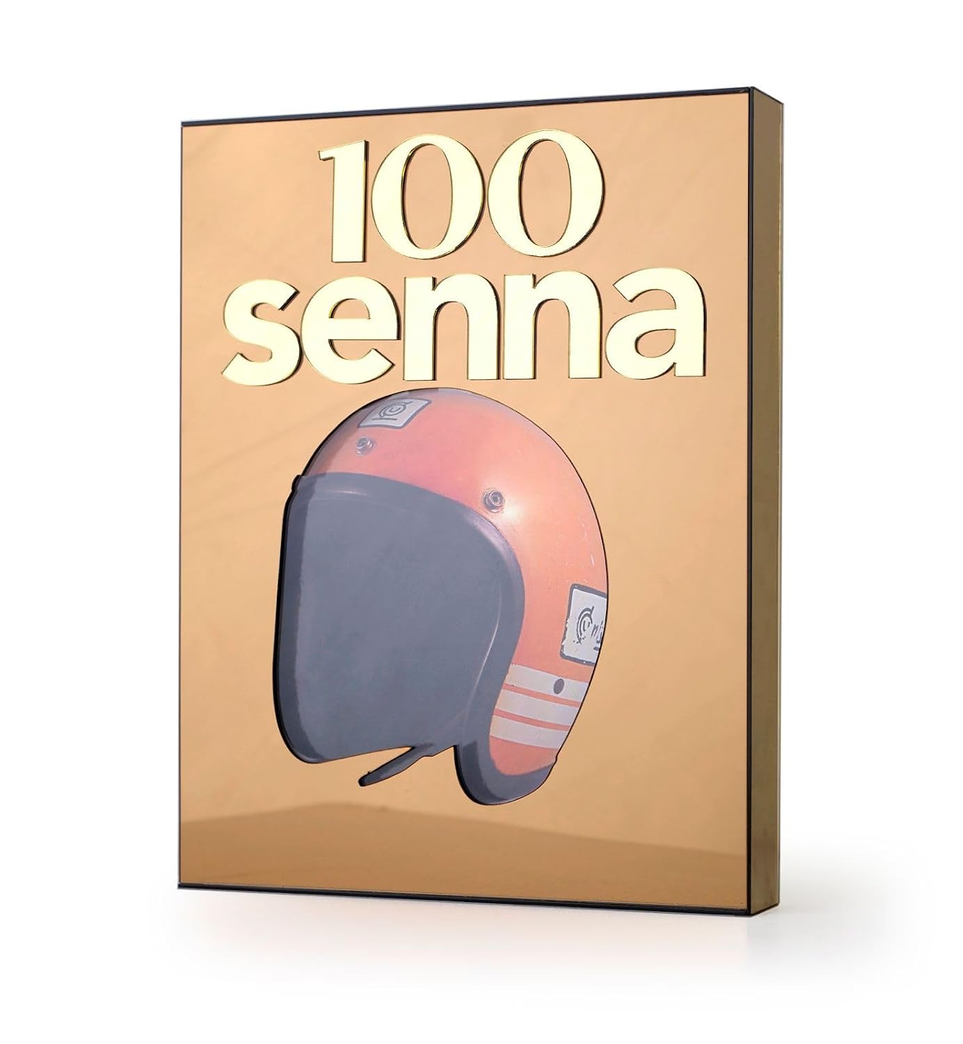 100 Senna - Edição de Luxo: Capa Capacete