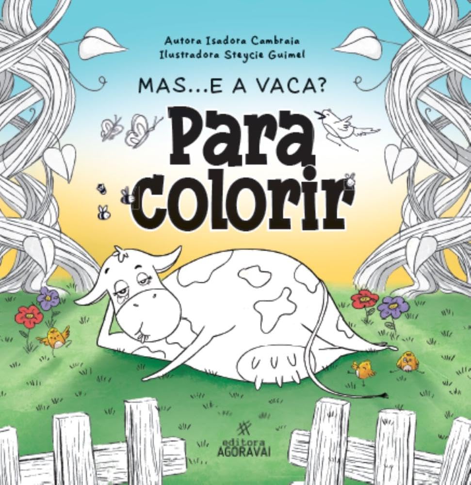 Mas e a vaca? Para colorir baixar o livro de graça