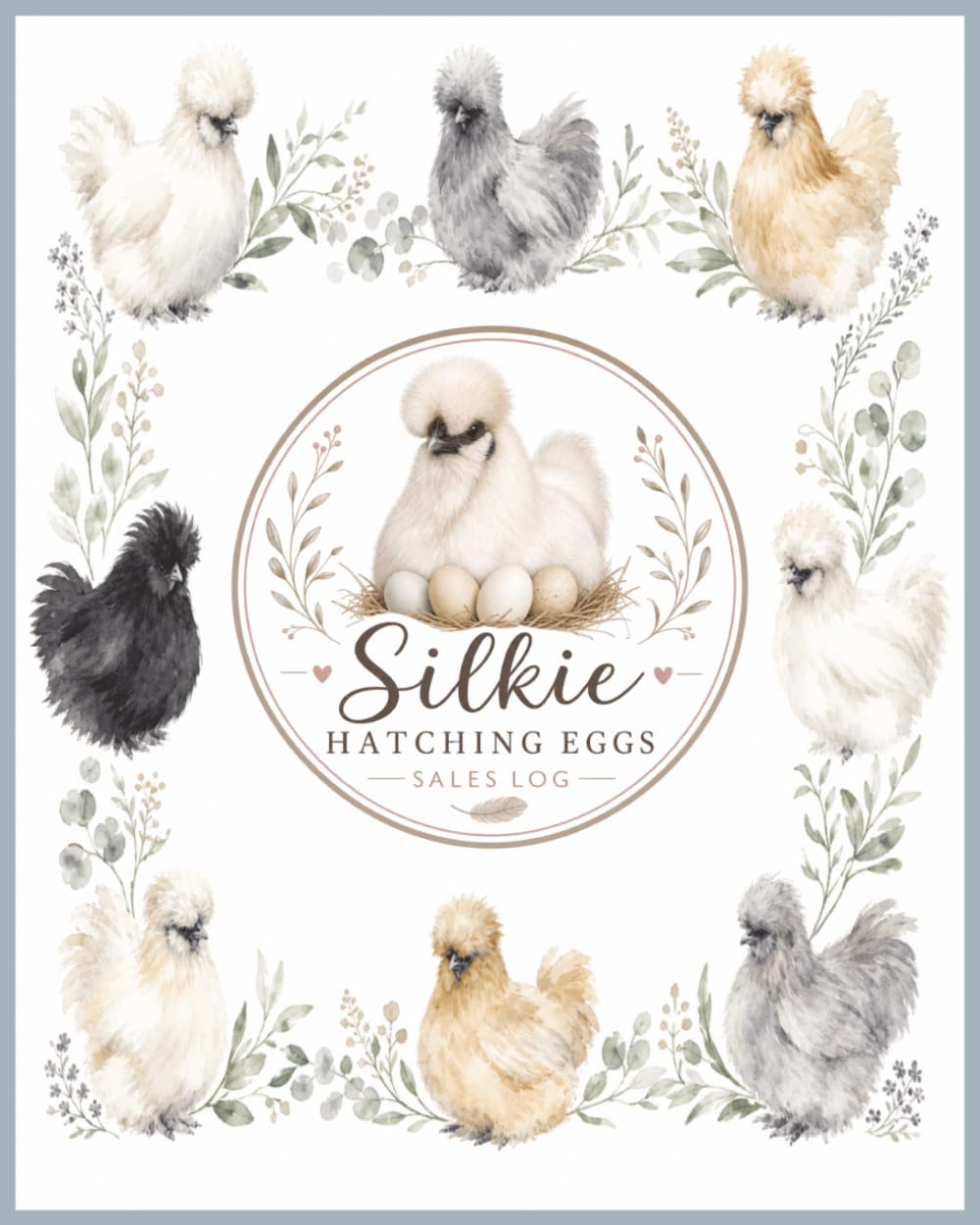 Silkie Hatching Eggs Sales Log: A Poultry Breeder's Record Book for Tracking Egg Sales, Customers, Orders, Payments, and Shipping baixar livro de graça