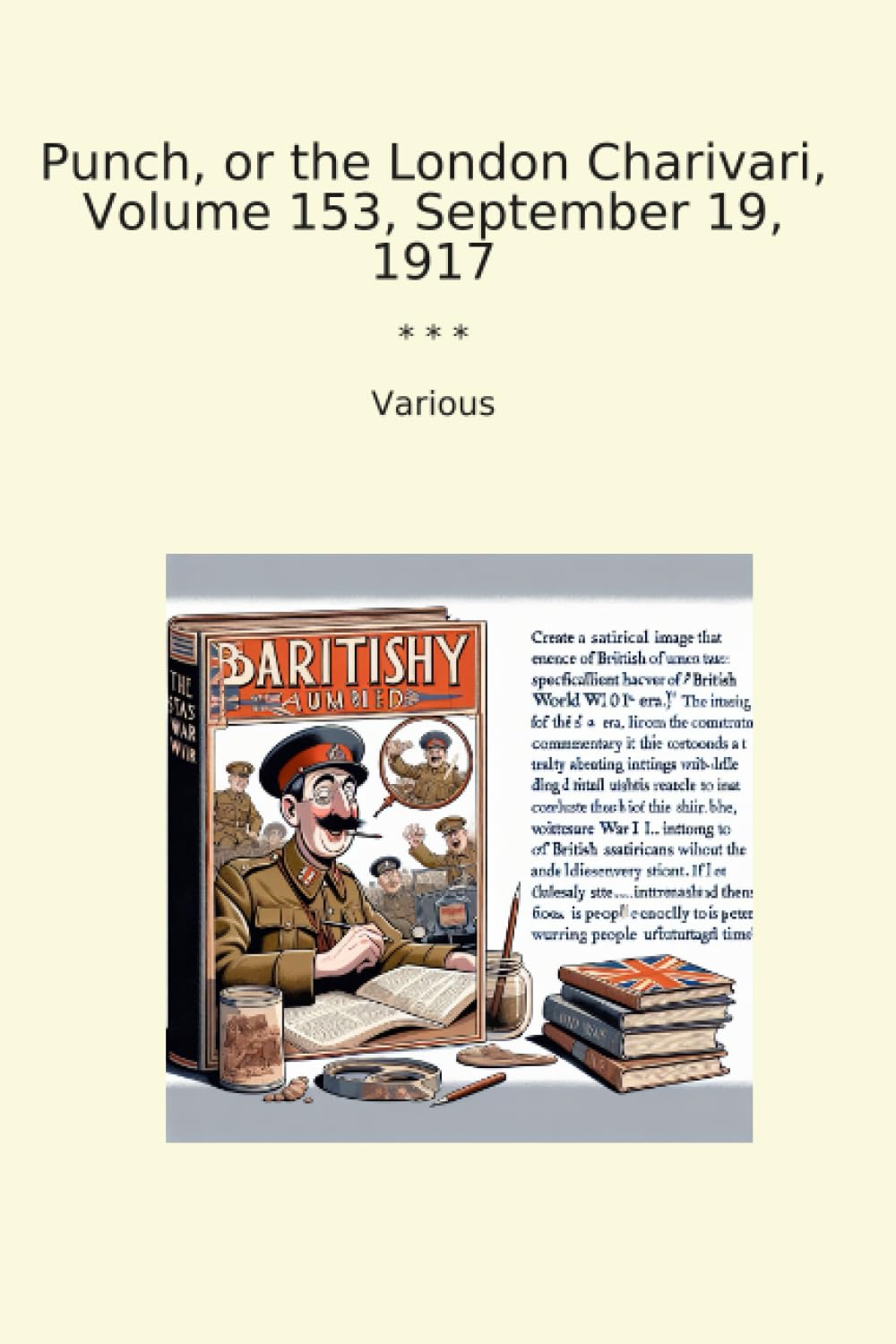 Punch, or the London Charivari, Volume 153, September 19, 1917 (Classic Books) baixar o livro de graça