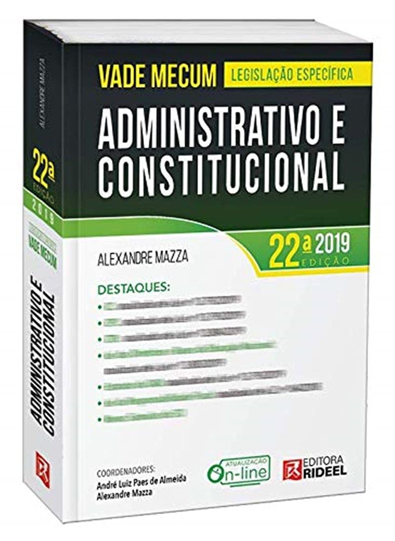 Vade Mecum Administrativo E Constitucional baixar o livro de graça
