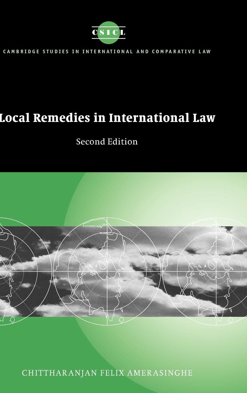 Local Remedies in International Law: 31 baixar o livro de graça