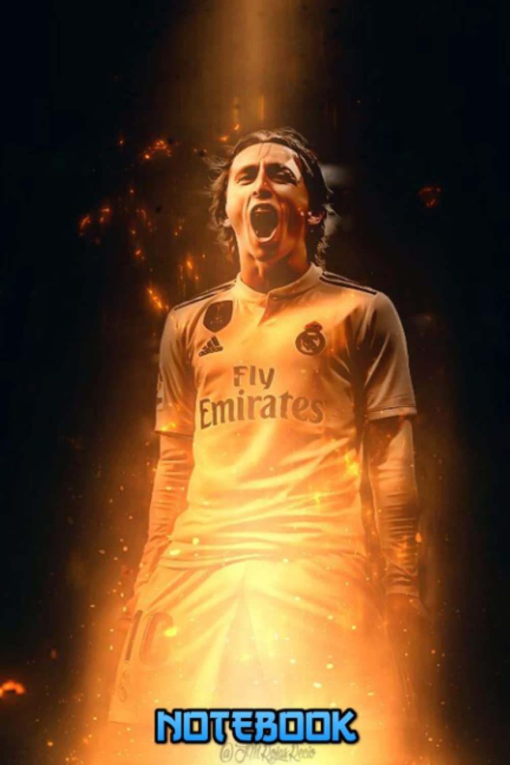 Notebook: Luka Modric Notebook Journal/ Diary Gift For Fans | Christmas, Thankgiving Notebook #392 baixar o livro de graça