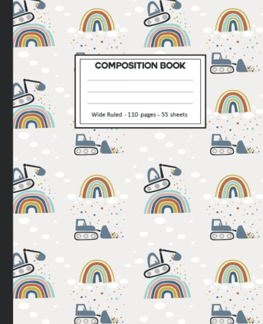 ler totalmente Composition Notebook: DIGGER College Ruled: 110+ Lined Pages Writing Journal.