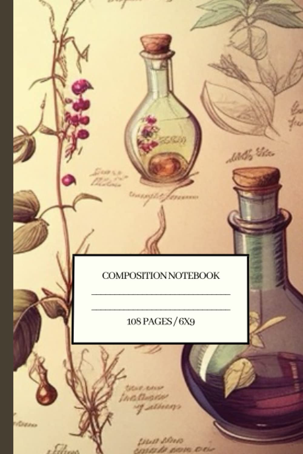 Botanical Potions and Herbs Notebook Vintage Style Old Aesthetic Withchy Enchanted Style Fantasy Castle Style baixar livro de graça