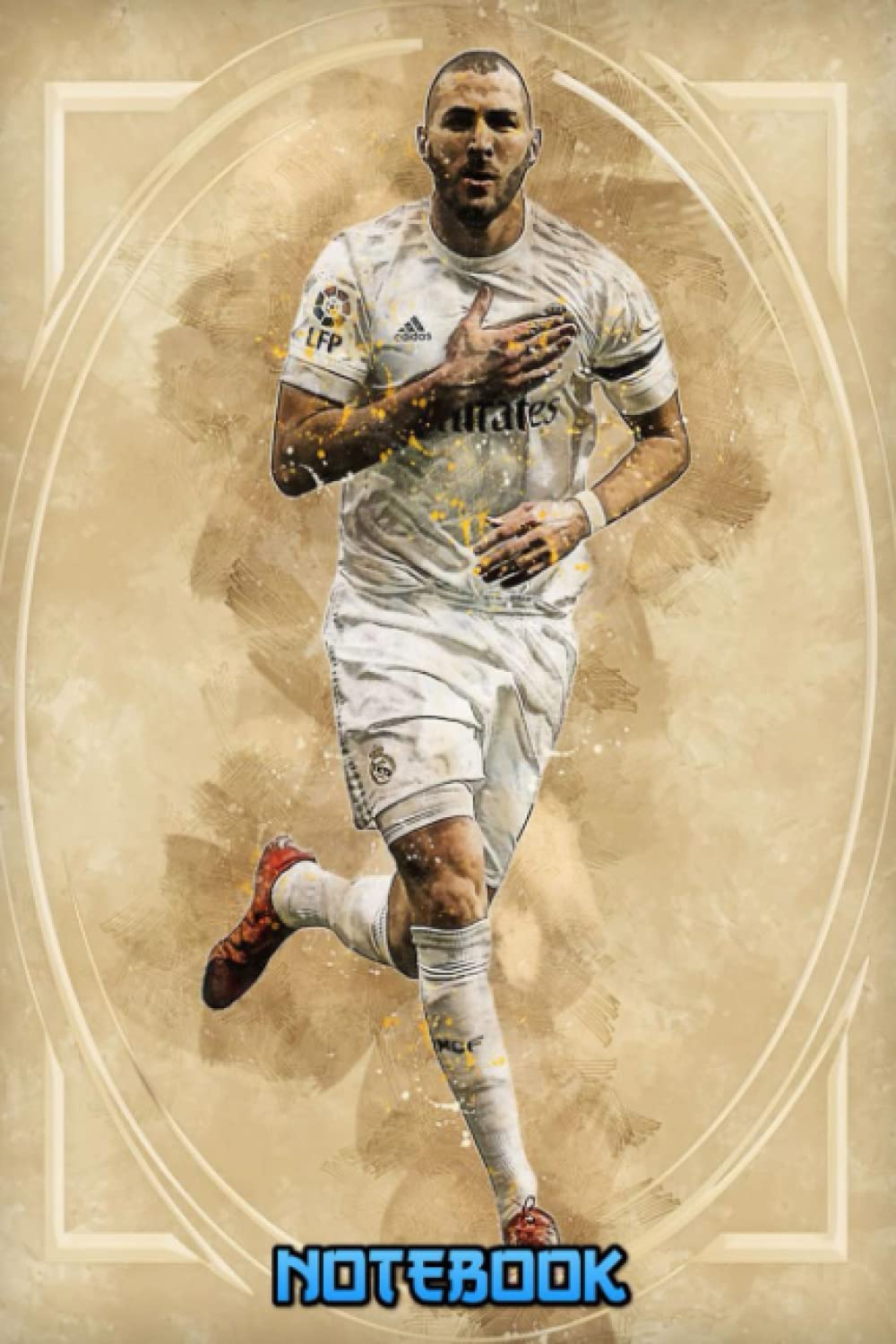 ler totalmente Notebook: Karim Benzema Notebook Lined Page Gift Book for Writing, Thankgiving Notebook for Fans #285