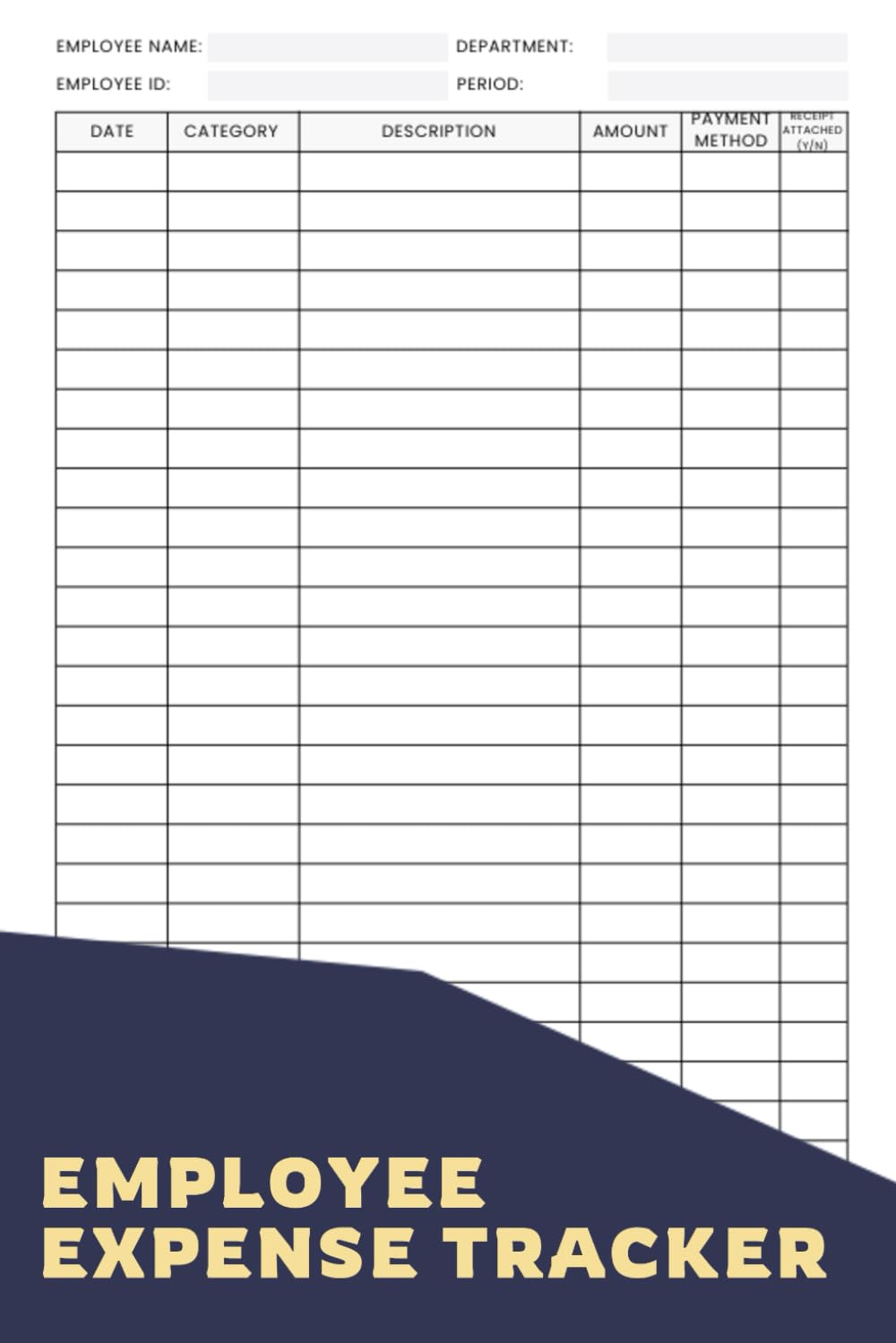 ler totalmente Employee Expense Tracker: A Logbook To Document Employee Business-related Expenditures, Ensuring Accurate Record-keeping For Reimbursement And Financial Reporting