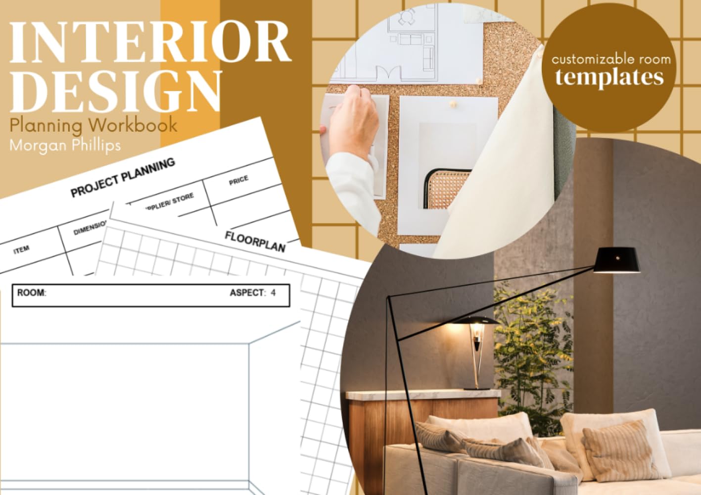 capítulo por capítulo baixar Interior Design Planning Workbook: Interior Design Tool For Beginners, Interior Designers & Architects, Templated Sketchbook For Home Decor Enthusiasts