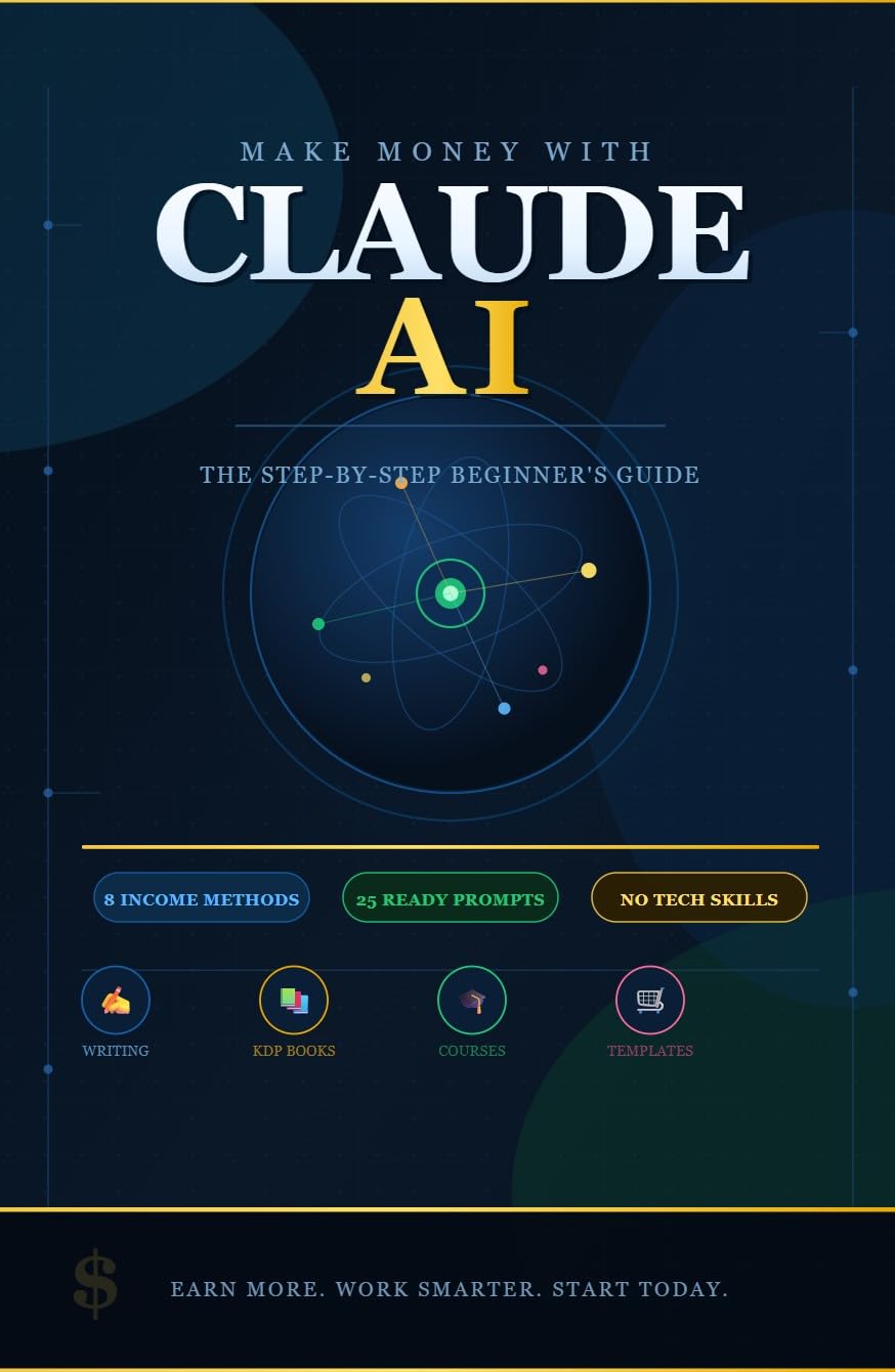 ler totalmente Make Money with Claude AI: The Step-by-Step Beginner's Guide to Earning Online with Artificial Intelligence — No Tech Skills Required (English Edition)