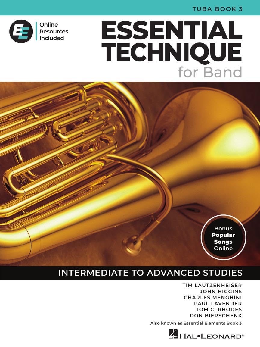 ler totalmente Essential Technique for Band - Tuba Book 3 with Online Resources: Intermediate to Advanced Studies
