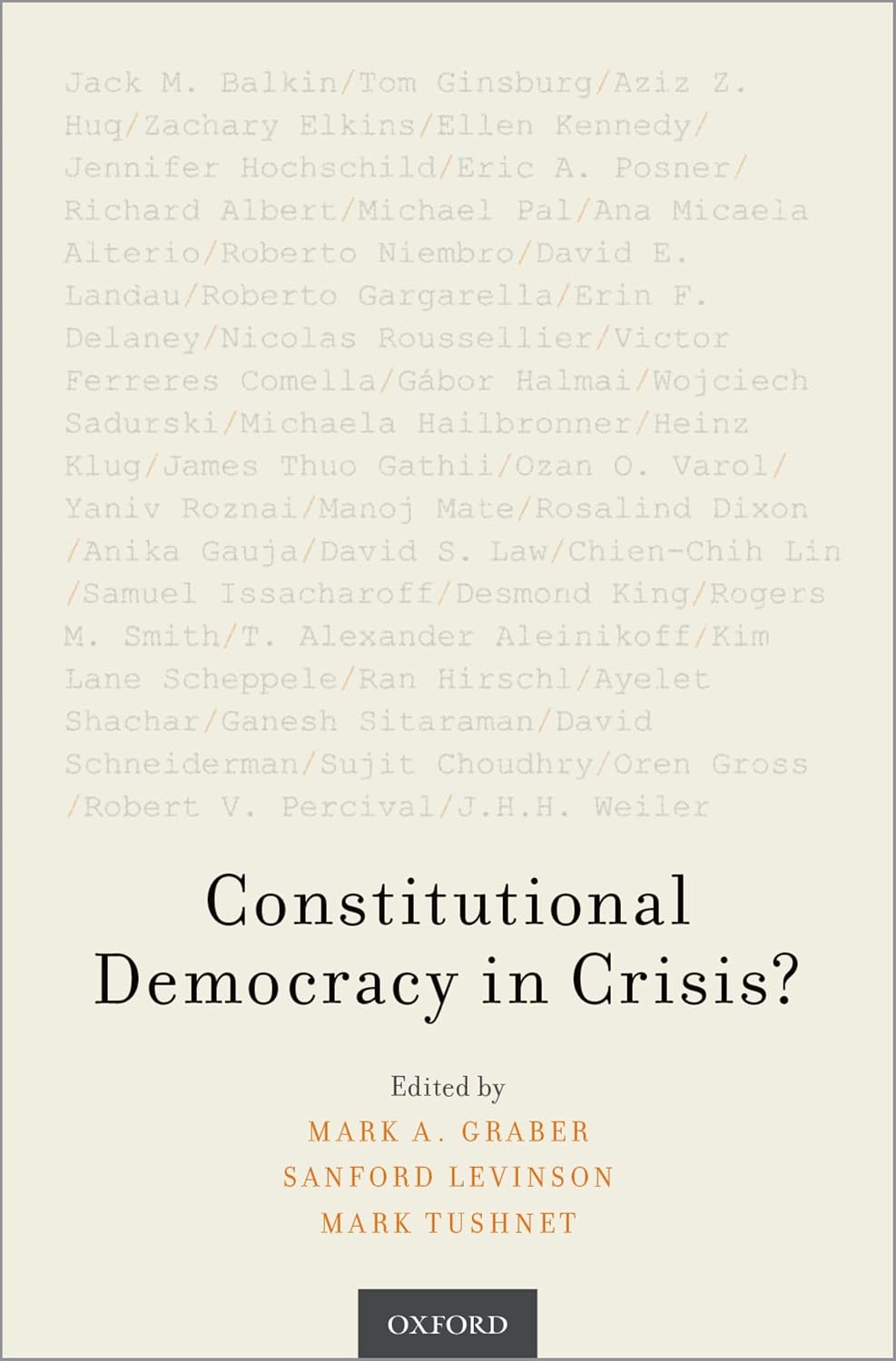ler totalmente Constitutional Democracy in Crisis?