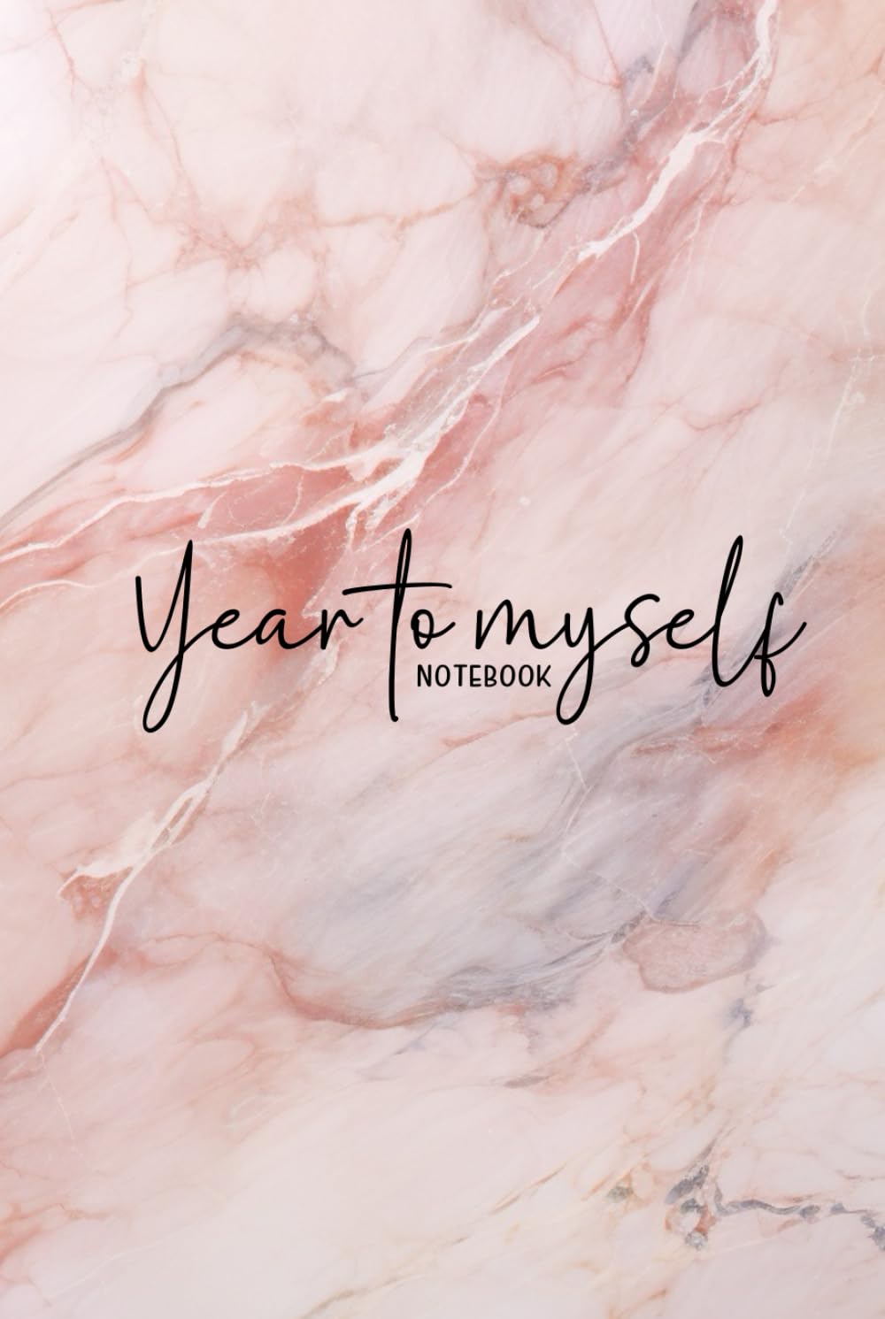 'Year to Myself' Notebook Chic Marble Notebook for Women Lined Journal Stylish 6 x 9-Inch Diary for Planning and Reflection Notebook baixar livro de graça