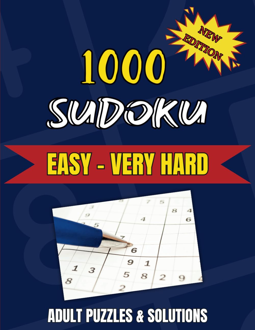 ler totalmente 1000 Sudoku Puzzles With Solutions For Adults: (New Edition) Improve Your Logic & Problem Solving Skills