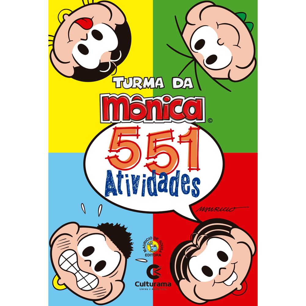 551 atividades Turma da Mônica baixar o livro de graça