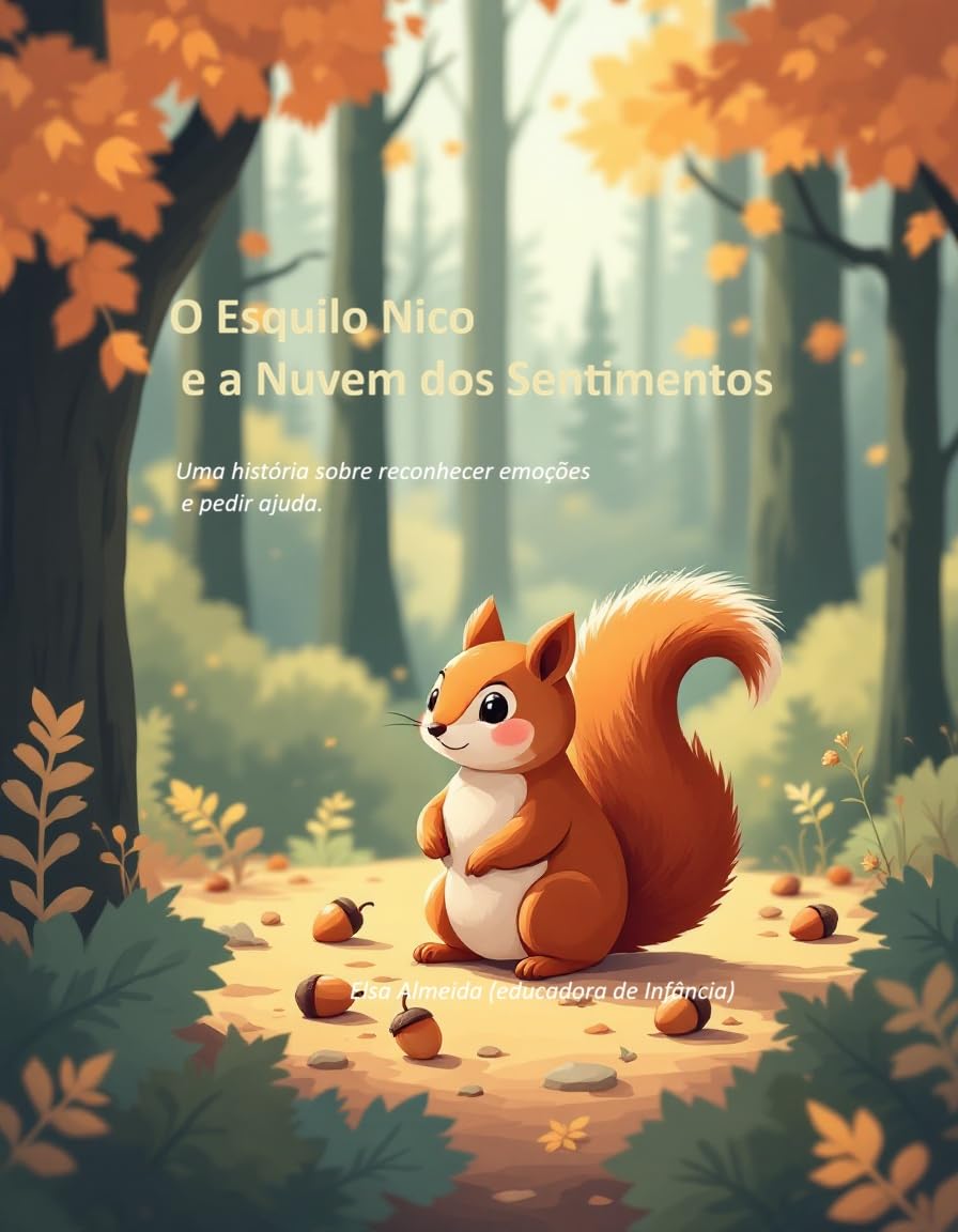 capítulo por capítulo baixar O esquilo Nico e a nuvem de sentimentos: Uma história sobre reconhecer emoções e pedir ajuda