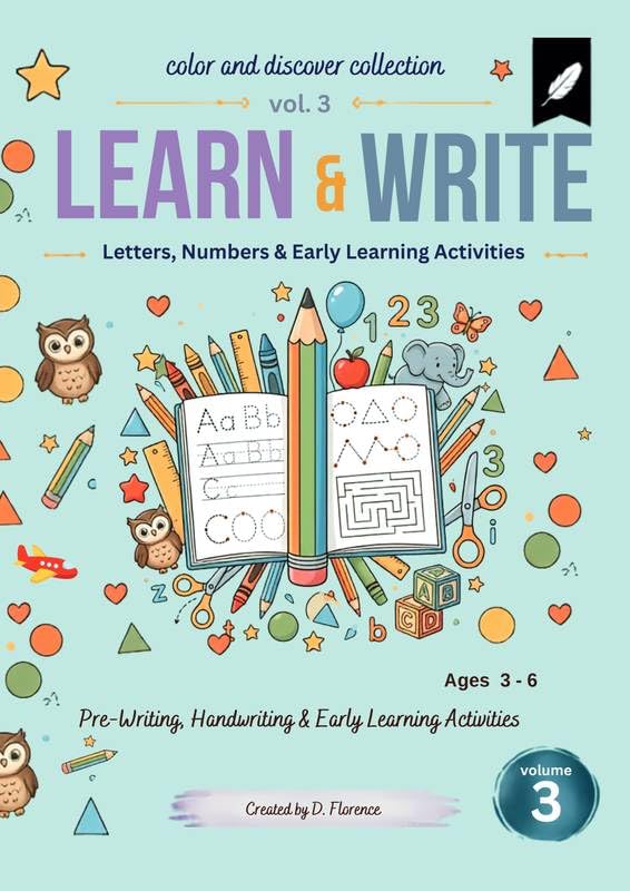 Color and Discover Collection: Learn & Write: vol 3 baixar livro de graça